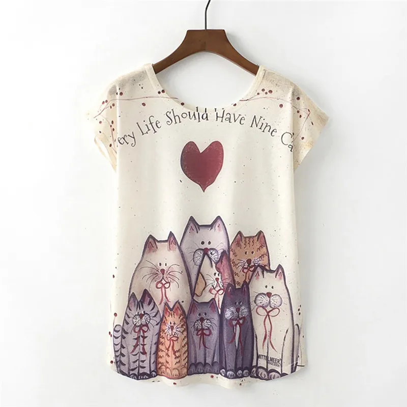 

Ladies Tees Fashion Summer Print Short Sleeve Tops Women Tshirt Womens T Shirt Tops Poleras de mujer moda For Woman Shirts