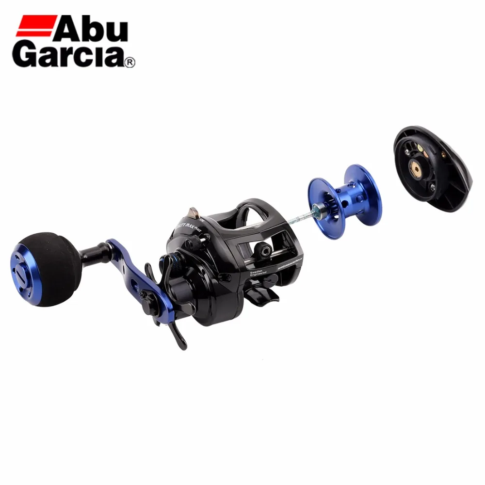 Original Abu Garcia SALTY MAX PLUS Baitcasting Fishing Reel 6.2:1 225g 5.0kg 2+1BB Fresh&Saltwater C6 Carbom Fishing Reel