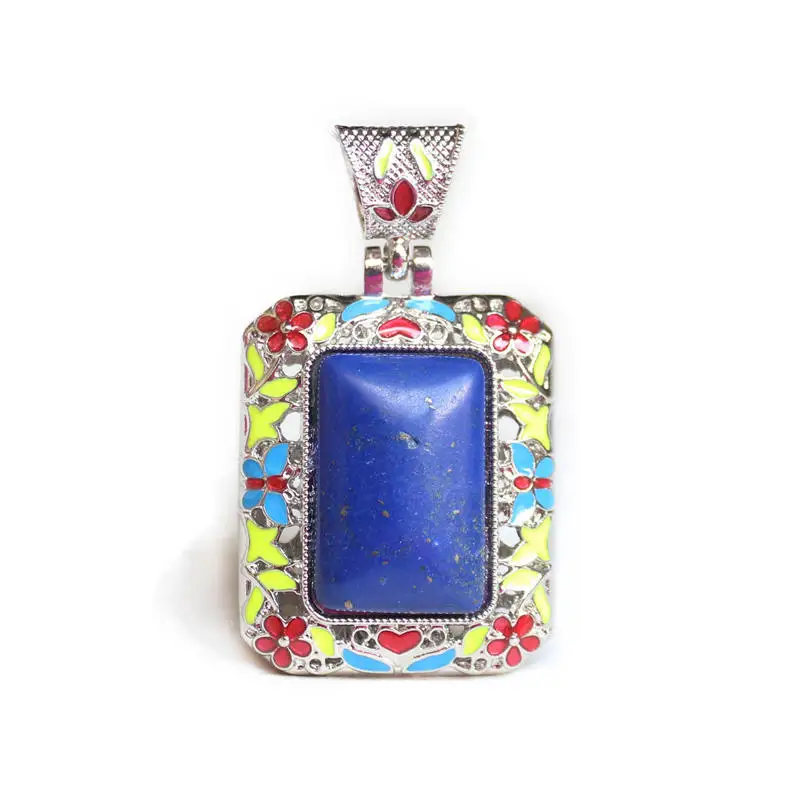 

Подвеска Druzy, модная, изящная, из небесного кварца, из натурального камня, цветная цепочка с медальоном, бесплатная доставка