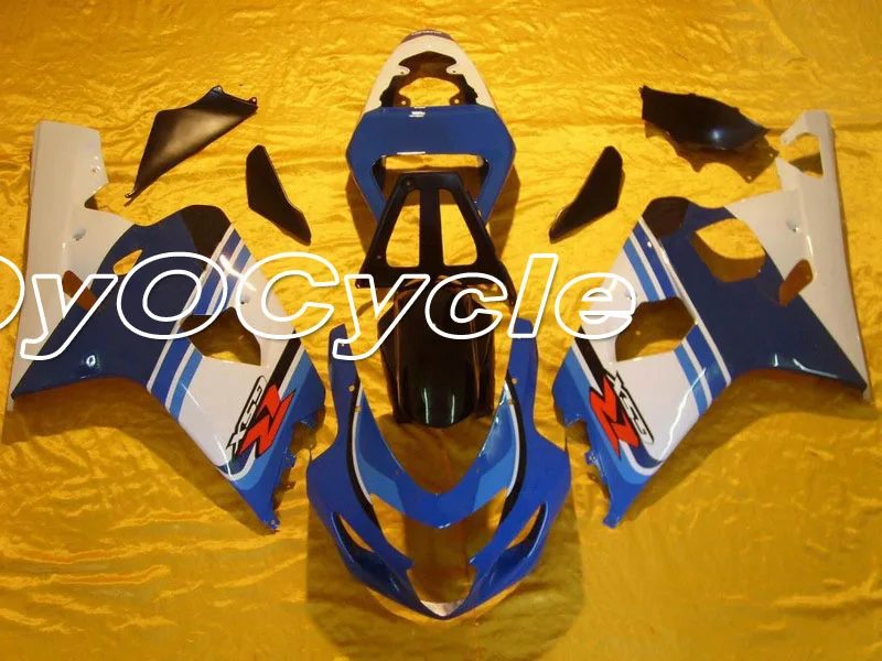 

For 04-05 Suzuki GSXR600 GSXR750 K4 GSXR 600 750 Injection Motorcycle ABS Fairing Bodywork Kit 2004 2005 Blue White