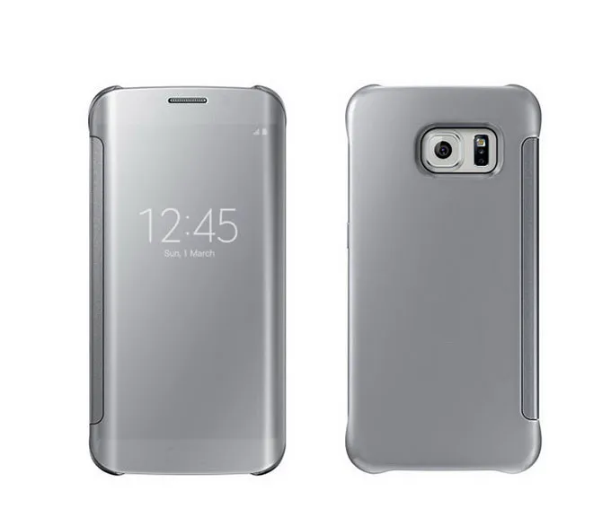 Прозрачный зеркальный умный чехол для samsung Galaxy Note 9 8 S9 S8 Plus роскошный флип из