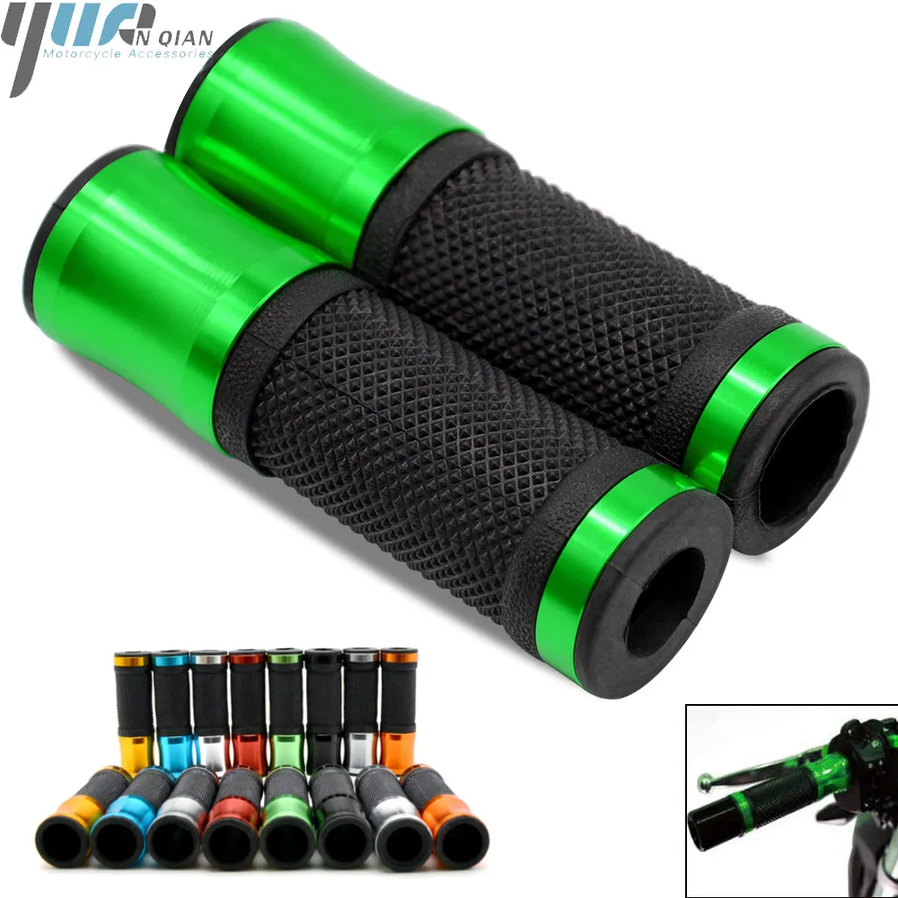 Z800 Z900 22/24mm Motorcycle Handle Grip rubber Motor Hand Grips For KAWASAKI Z750 Z800 Z1000 Z900 Z650 Hand Grips Handbear