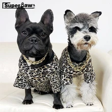 Tide Brand Dog Summer T-shirt Vest for Small Medium Dogs French Bulldog Yorkshire Teddy Pug Pet Clothes Puppy Costume YBC03