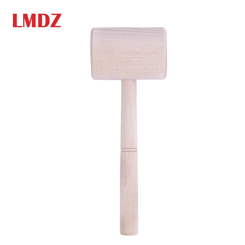 LMDZ Beech Wood Carving Mallet Leather craft Punch Hammer The Well