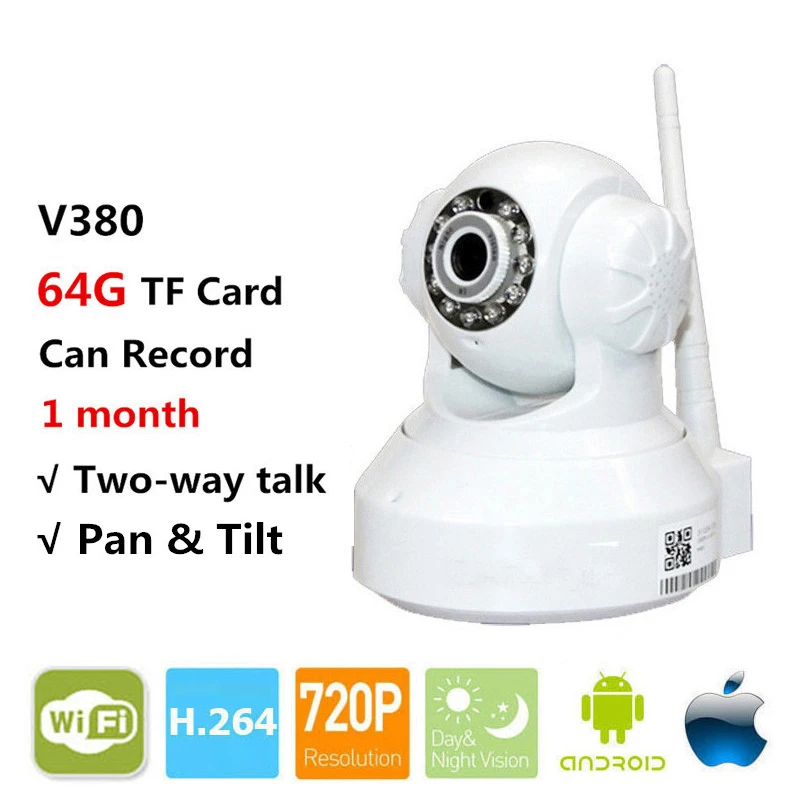 

Wi Fi IP Camera WIFI 720P 1080P Home Security Surveillance System Onvif P2P Phone Remote 1MP Wireless Video Surveillance Camera