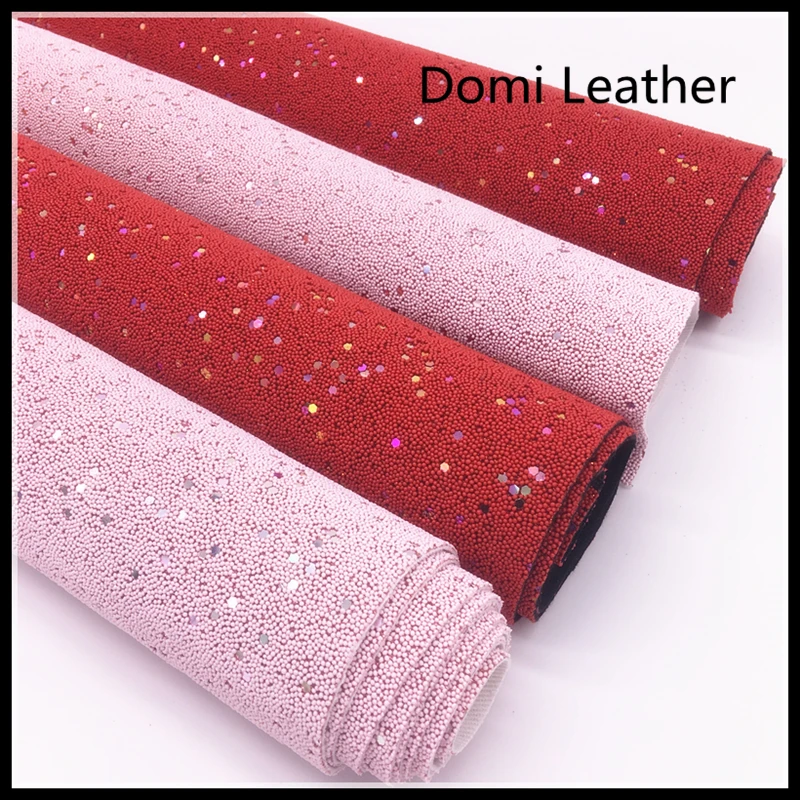 

(DM4038) Beaded Glitter Fabric with large glitter powder