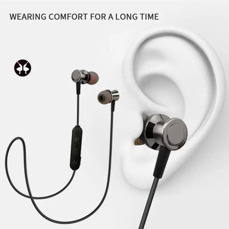 ZHY-04 Bluetooth 4,2 наушники беспроводные наушники-вкладыши гарнитура Шейная повязка 90 мАч перезаряжаемая литиевая батарея