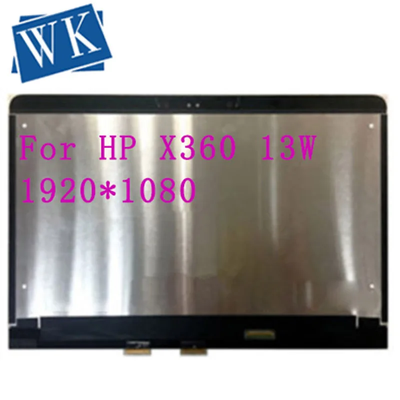 

Сенсорный ЖК-экран 13,3 дюйма для HP X360 13 W 13-W Series 13-W0J15PA 1920*1080, сенсорный экран с цифровым преобразователем ЖК-экрана