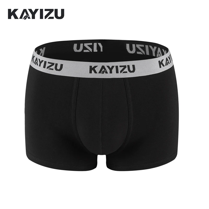 KAYIZU Comfortable Men Underwear Soft Cotton Boxers Cotton Male