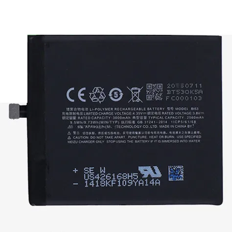 

3.8V batteries Rechargeable Li-ion Li-polymer Built-in lithium polymer battery for MX6 BT65M BT53 pro6S BT53S pro6plus BT66