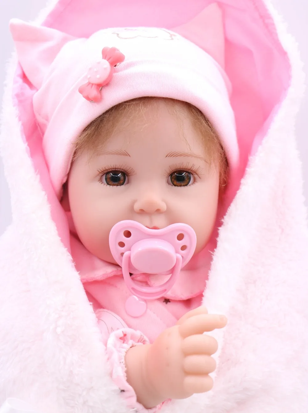 Bebes reborn силиконовые детские куклы, игрушки для детей, подарок, роскошный набор, высокая кукла-имитация, реборн с овечкой, плюшевый подарок