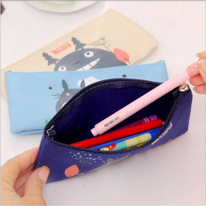 

Cartoon oxford pencil bag cute cartoon long pencil pocket purse handbag student stationery