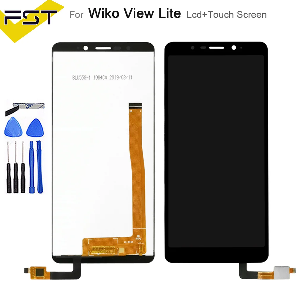 

5.45''For Wiko View Lite LCD Display+Touch Screen Digitizer Assembly Repair Parts With Tools And Adhesive For View Lite
