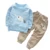 2 PCS Bebê Menino Roupas de Algodão Do Bebê Conjunto Roupa Da Menina Elefante Bonito Do Bebê Roupas de Menina Manga Longa Roupas Bebe Infantil roupas