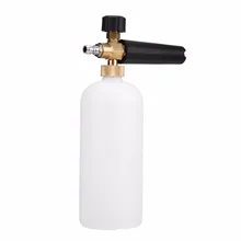 1/" регулируемая Снежная пена Лэнс шайба 1Л бутылка сопло автомойки опрыскиватель давления автомойки