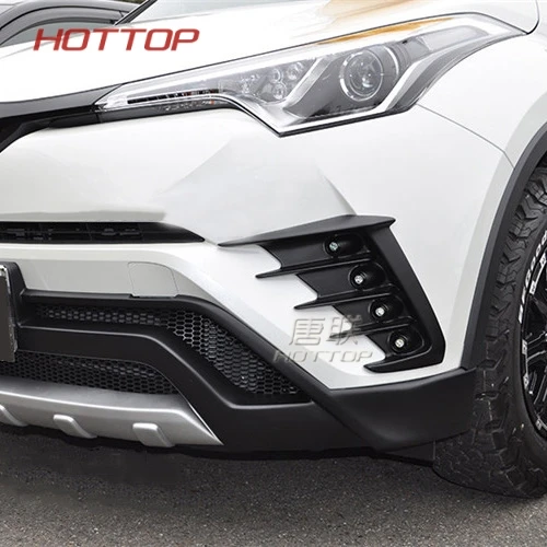 Для Toyota Takizawa C-HR модифицированный CHR модифицированные городские модели передних противотуманных абажуров, украшенных после световой рамы, светодиодный дневной свет