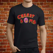 Горячая Тайлер создатель Cherry бомба хип-хоп Мужская черная футболка Размер S-3XLNew футболка весна лето