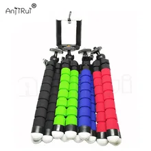 Flexible Foam Legs Octopus Tripod Stand adapter for GoPro SLR DSLR DV Camera Small Camera Holder