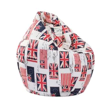Top Grade Home Furniture Beanbags Seat Living Room Corner Bean Bag Chair Lazy Chair Bean Bag Sofas Puff Para Sofa