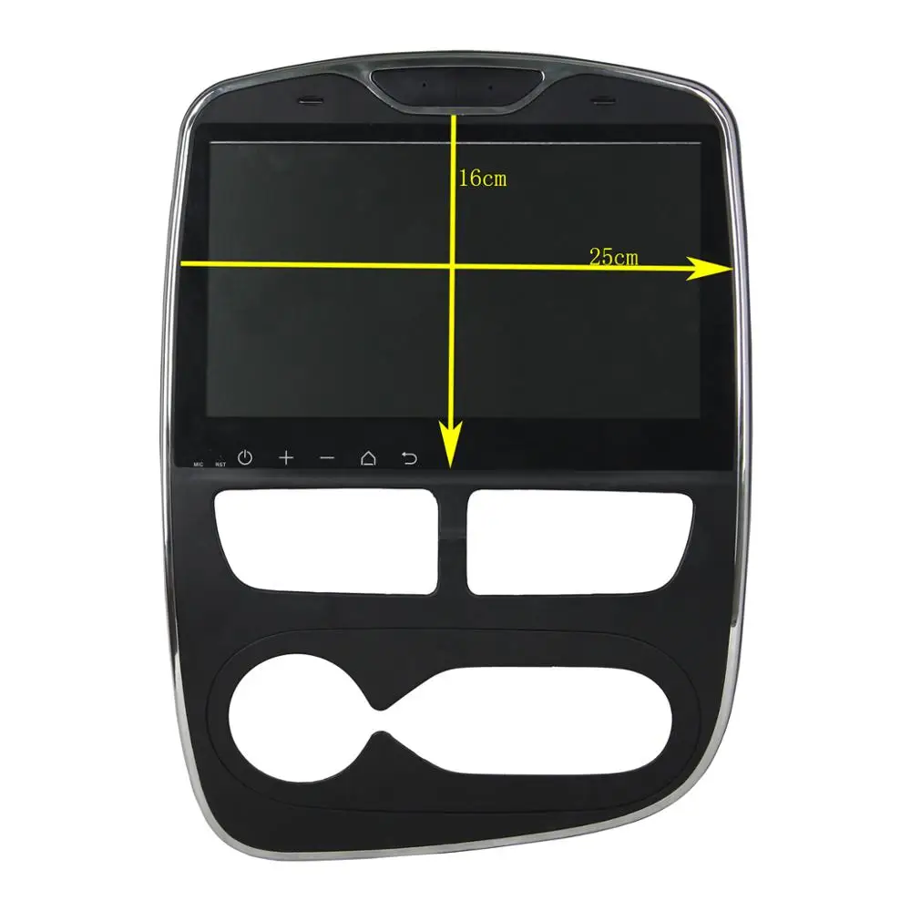 Flash Deal 10.1 inch 4+32G Android 9.0 car multimedia Player for Renault Clio 2016-2018 with GPS Wifi NO DVD 4