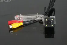 HD CCD Câmera de visão traseira do carro de volta até câmera reversa Para VW Caddy MK2 com 4LED para GPS car dvd player À Prova D’ Água à prova de choque