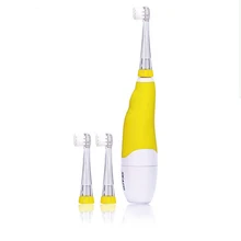 Kinder Zahnbürste (1 griff + 3 köpfe) sonic Elektrische Zahnbürste Für Kind/Baby LED Licht Mini kopf & Großen Griff Zahn Pinsel