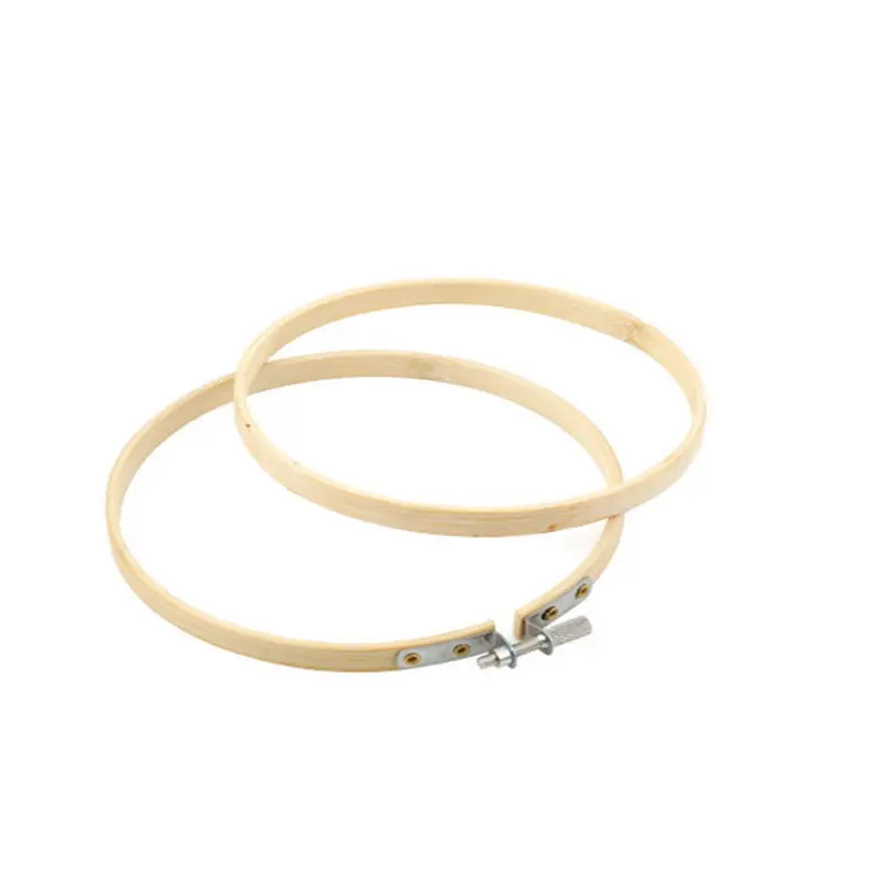 17 cm Embroidery Hoop Circle Round Bamboo Frame Art Craft DIY Cross Stitchembroidery hoopframe
