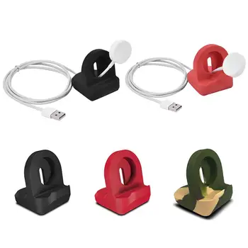 

2 In1 Smart Watch TPU Non-slip Charging Dock Stand Compact Stand Charger For Apple Watch IWatch Series 4 3 2 1 Smart Accessories