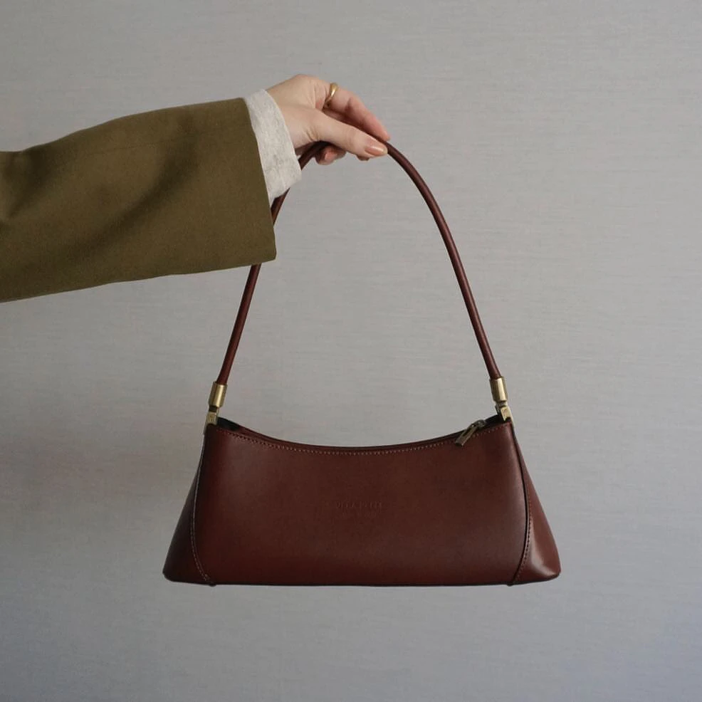 

Avocado Color High Quality Nylon Women Hangbag Kim Same Street Fashion Mini Hobo Bag Ins Trendy Women Shoulder Drop Ship Free