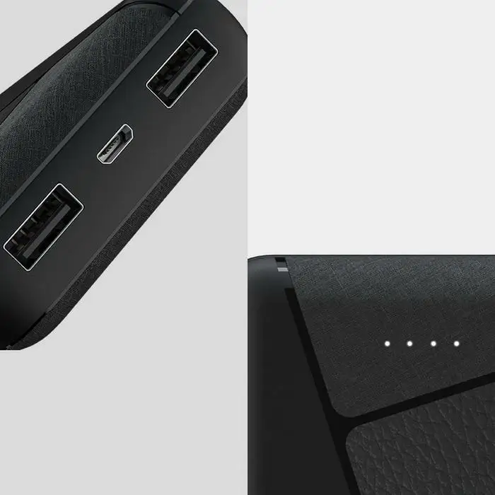 20000mah портативный двойной Usb аварийный банк питания зарядка для мобильного 5 v/2.4a зарядное устройство Зарядка батареи