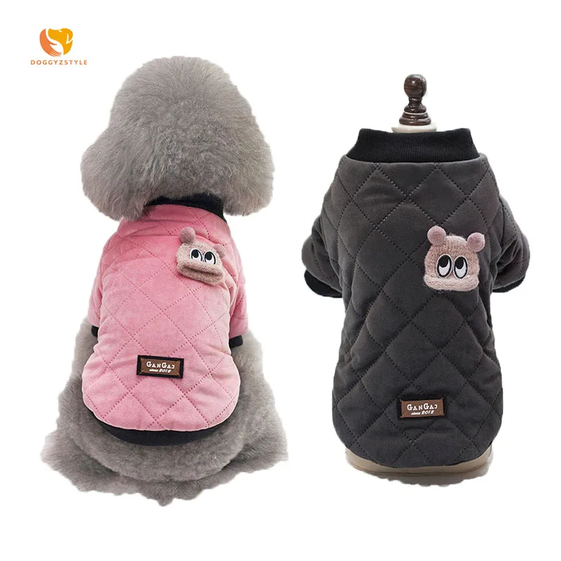 Lovely Pet Parkas Dogs Clothes Small Dog Cat Autumn Winter Warm Cotton