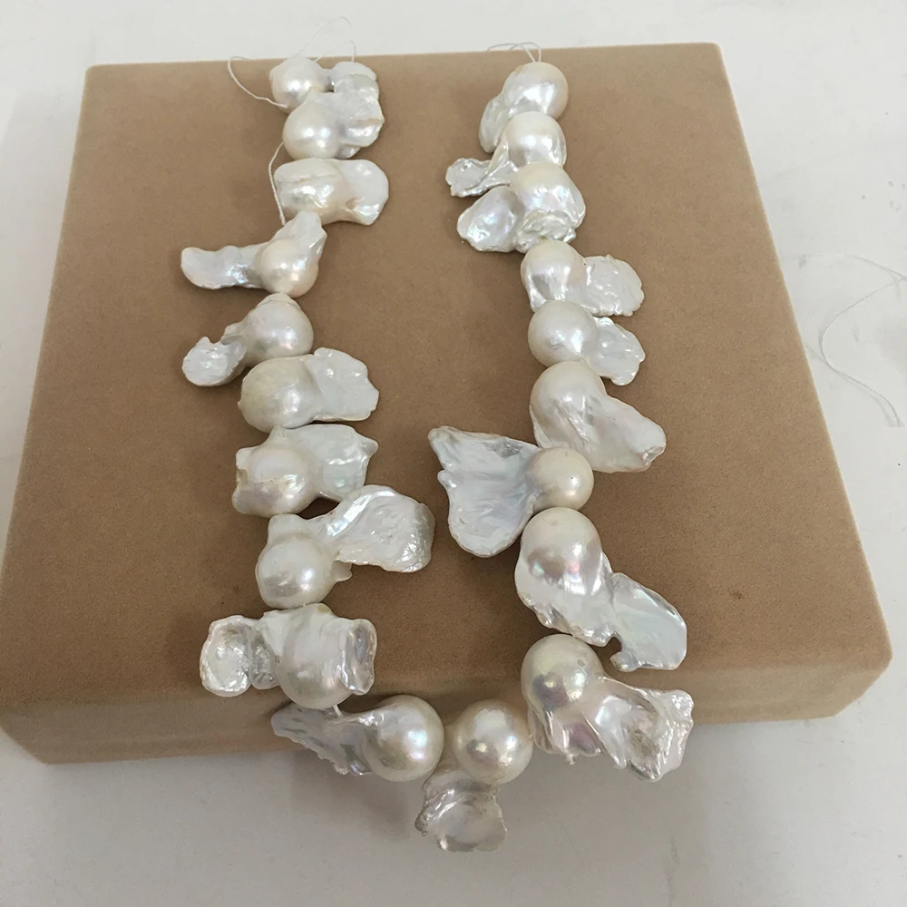 

free shipping loose pearl beads,100% Nature freshwater loose pearl with baroque shape, BIG BAROQUE shape pearl .13-17 mm