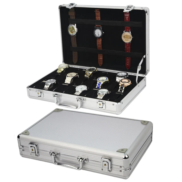 2019 nuevo 24 redes caja cajas de reloj carcasa para horas vaina para horas caja por horas reloj