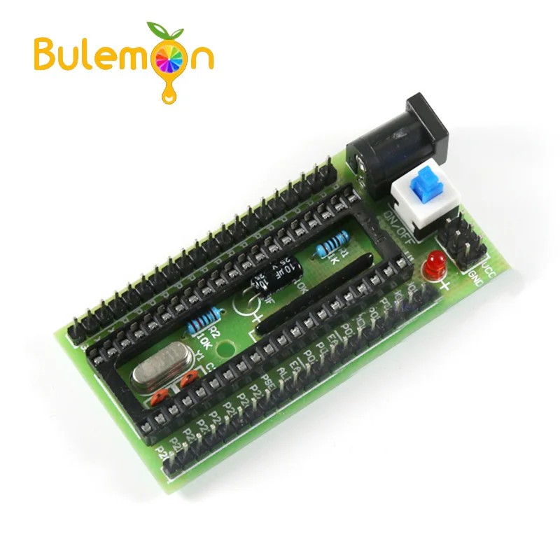 51 Single chip Minimum System Board Kit STC89C52/AT89S52 Electronic DIY