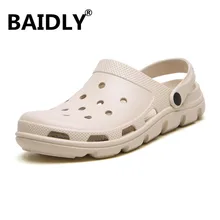 Мужские сандалии; светильник; летние пляжные сандалии; повседневные шлепанцы; сандалии; Сабо; садовые сандалии; Мужская водонепроницаемая обувь