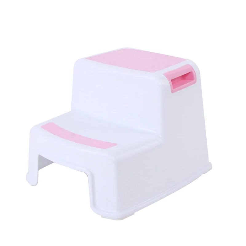 

Toilet Potty Training Kids 2 Step Stools Toddler Non-Slip Bathroom Potty Stool Sgabello vasino per bambini HTQ99