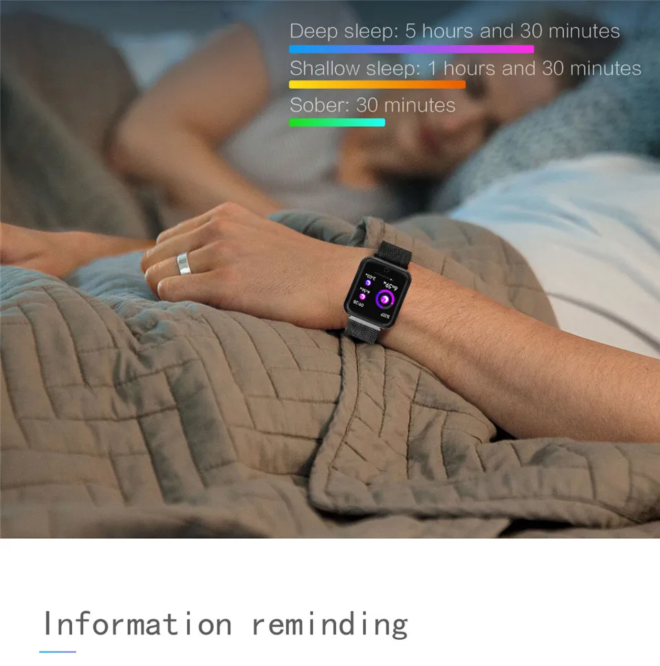 Смарт-часы P68 для мужчин и женщин, кровяное давление, кислород, монитор сердечного ритма, спортивный трекер, умные часы IP68, подключение IOS, Android