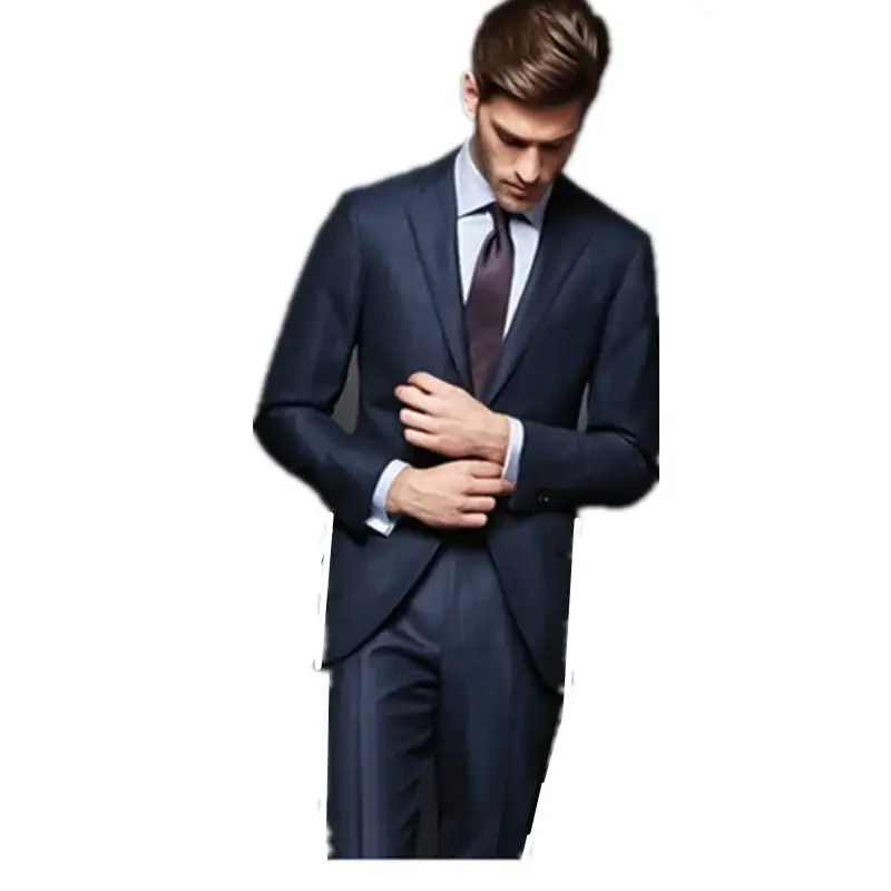 Новые/изысканные строгие дизайнерские костюмы для джентльменов, высококачественные костюмы для жениха, Мужская Свадебная одежда, необходимые костюмы(пиджак+ брюки+ галстук