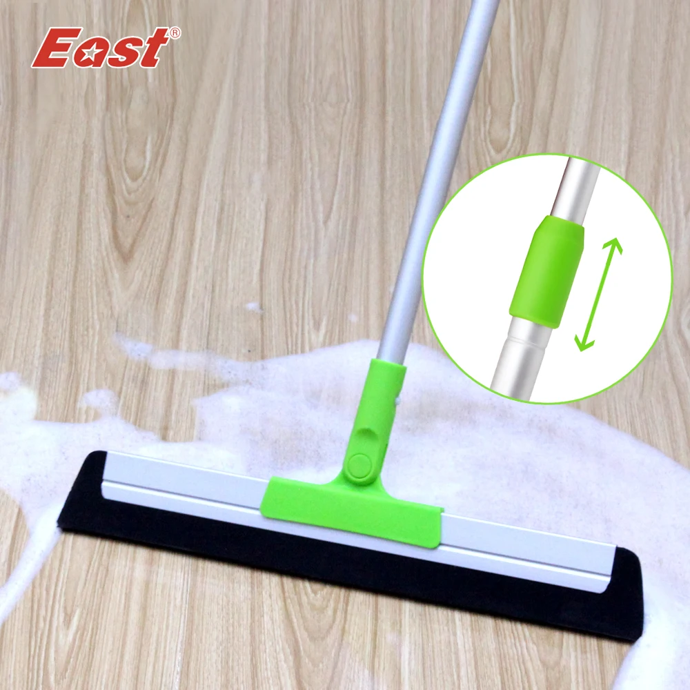 East Magic Telescoping Handles Dual use Wet and Dry Broom Sweep Dust