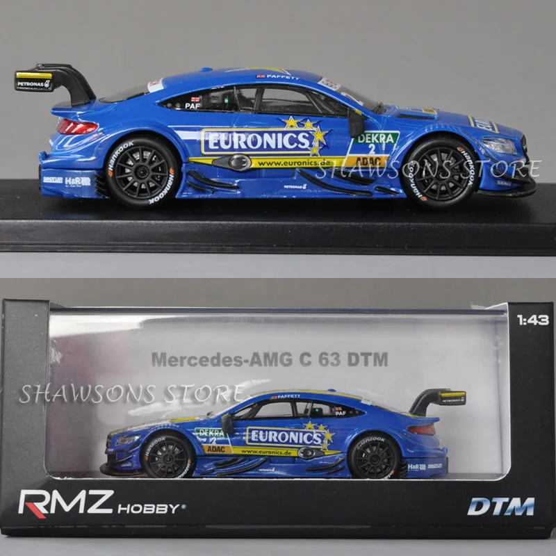 Литой под давлением Модель автомобиля игрушки 1:43 AMG C 63 DTM гоночная команда живопись реплики коллекции