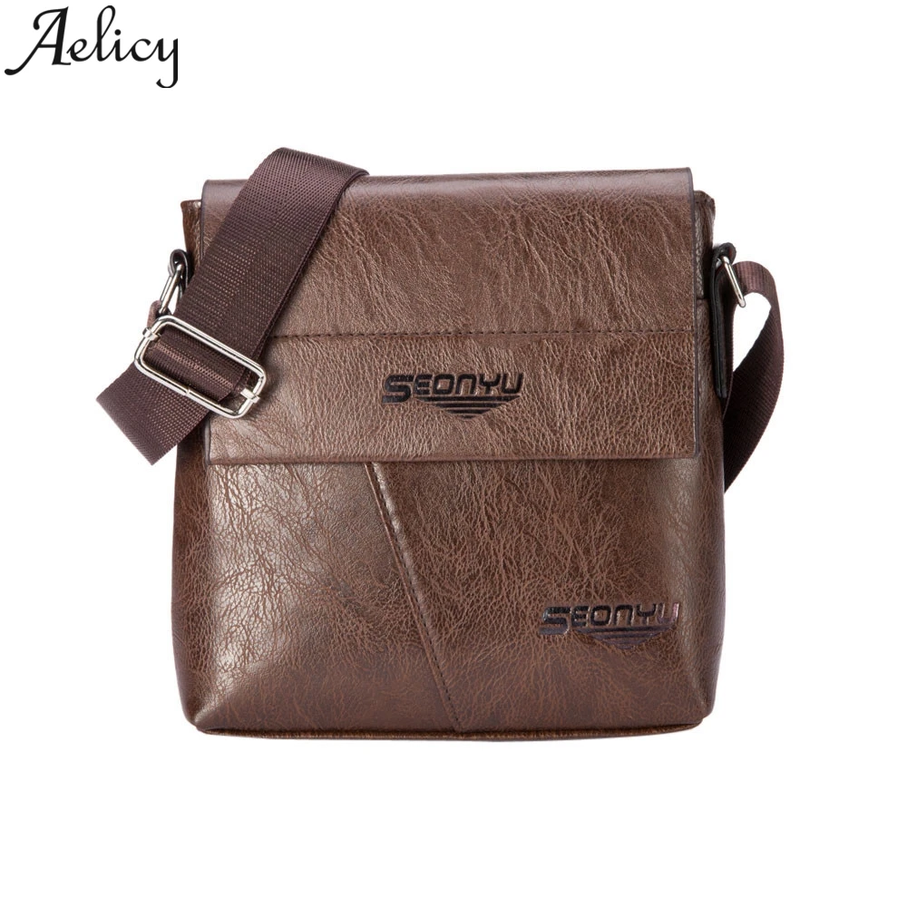 

Aelicy 2019 Fashion Women Men Shoulder Bag Ladies Leather Travel Messenger Bags Tote Flap Bag Chest Bag Business Handbag