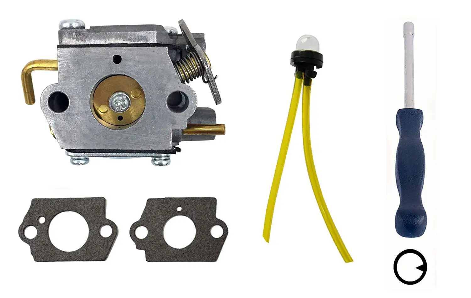 New Carburetor w/ Adjusting Tool Gasket Primer Bulb Fuel Line for Walbro WT 149 WT 149 1 WT 340