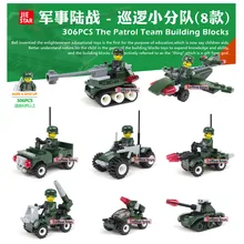 Jie Star Marine Corps Série Cruiser Tanque Do Exército Militar Mini Modelo conjunto de Blocos de Construção Tijolos Brinquedos Para As Crianças