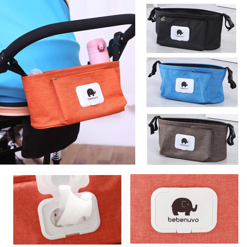 Multifunctional Pram Pushchair Baby Stroller Storage Buggy Cup Bottle