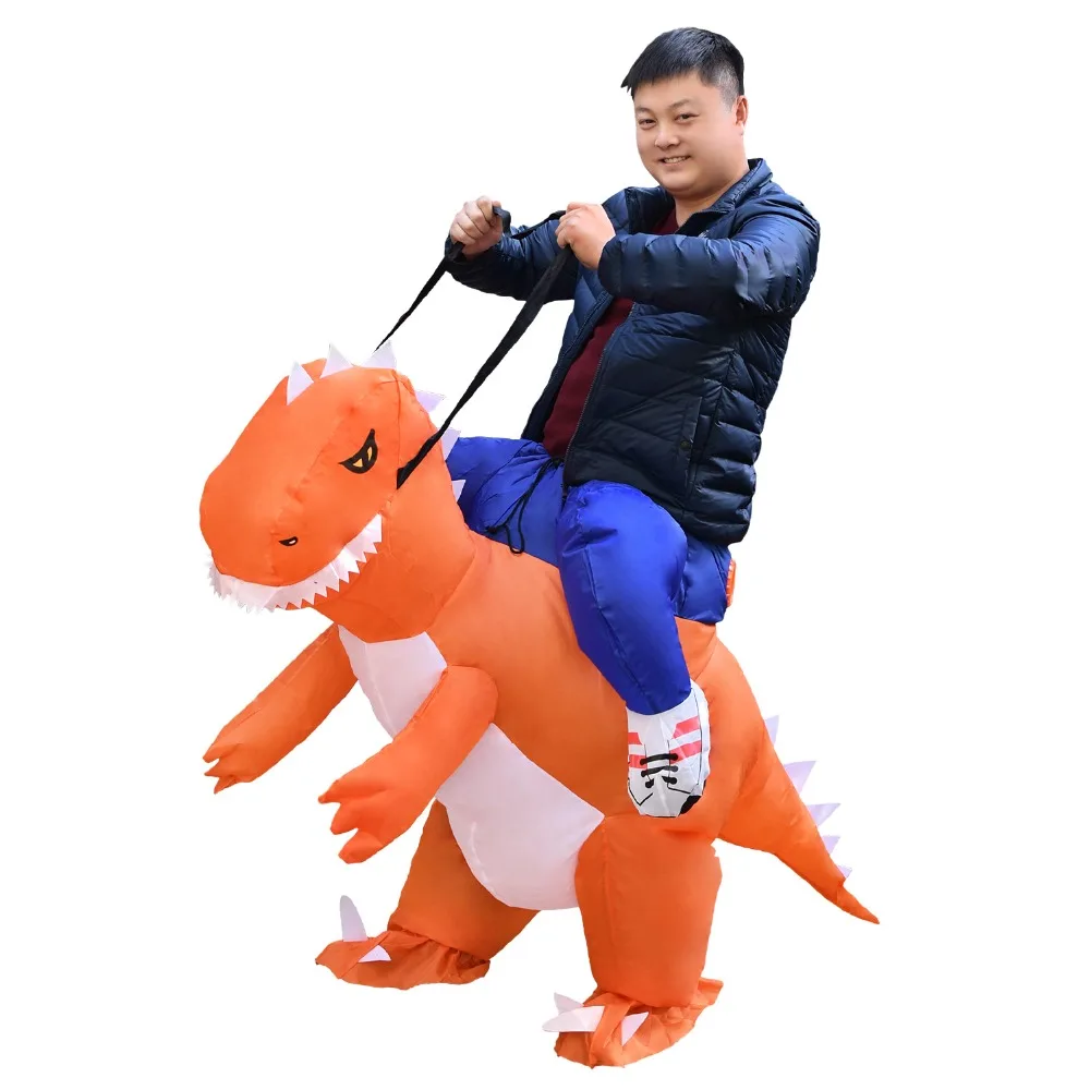 Inflatable Dinosaur Costumes Halloween Cosplay Costume (7)
