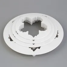 Пластик 4 шт. лепесток пиона Форма для вырубки цветы торт украшения из мастики формы печенье "сделай сам" сахарная глазурь форма-резак для украшения торта