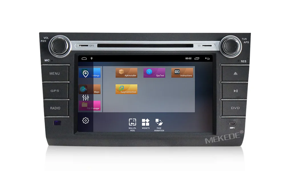 Clearance MEKEDE 2+32G android 9.1 Car multimedia player for Suzuki Swift 2004-2011 support gps dvd navigation radio ipod wifi BT RDS 14