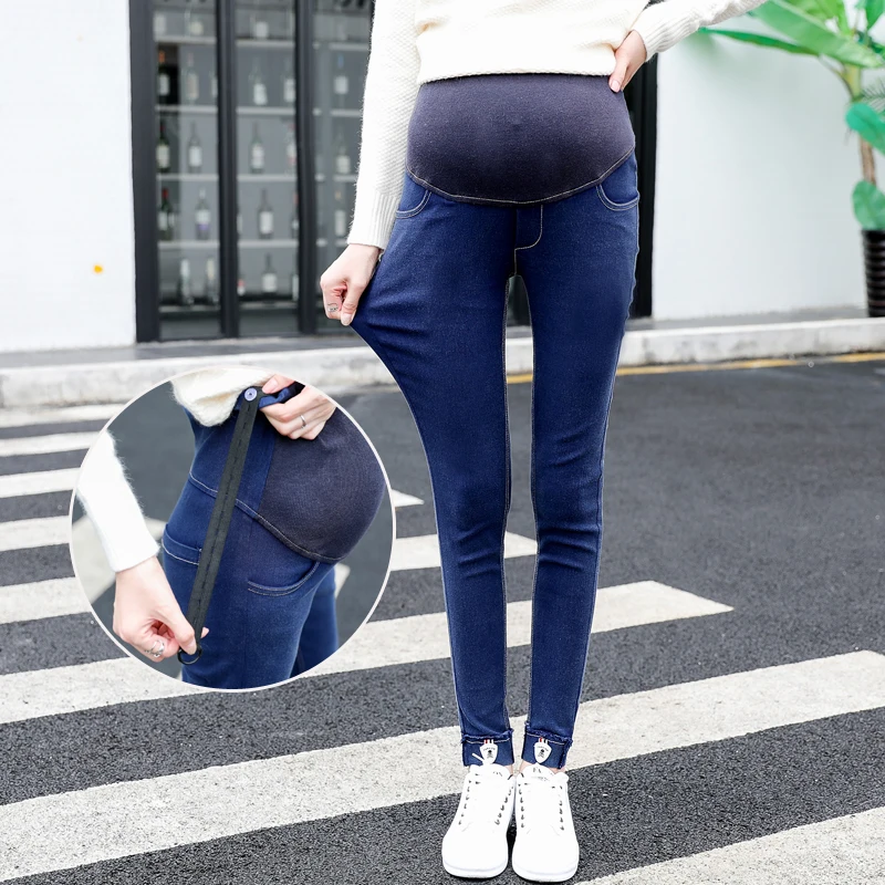 New Maternity Good Elastic Leggings High Waist Adjustable leggings
