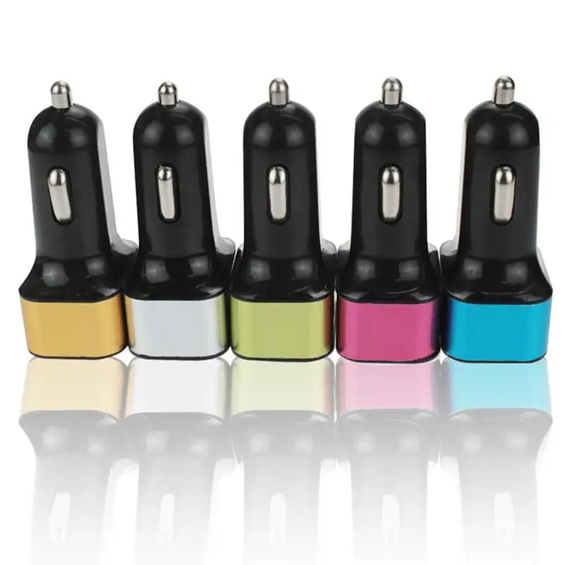 

Car Charger Cup Holder Power Innverter with Triple USB Charging Ports