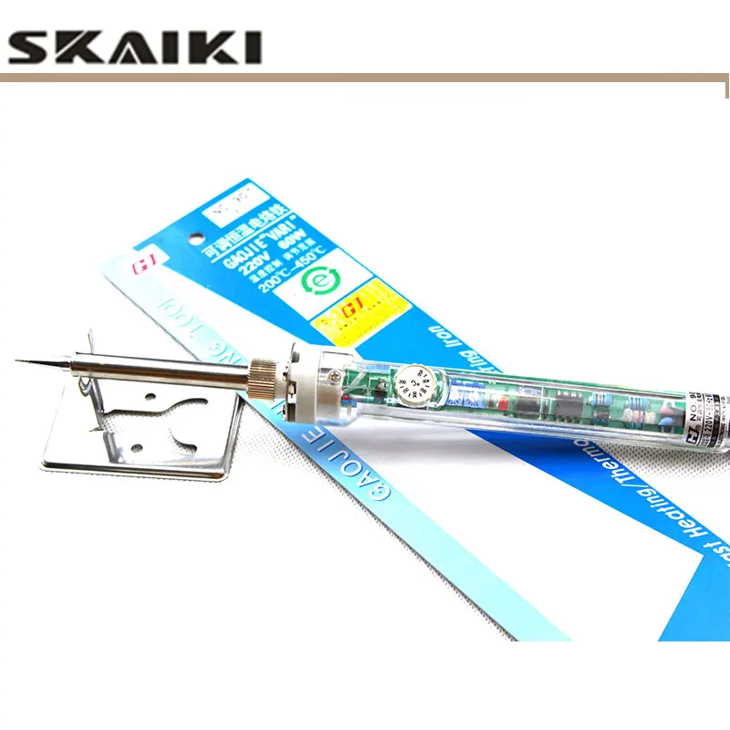 Высококачественные наборы припоя Skaiki 907 220 V 60 W Электрический паяльник с регулируемой температурой + бессвинцовый паяльник